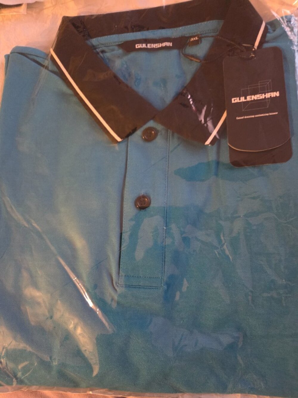 Mens polo style shirts size 3X lot of 4 - Picture 2 of 5